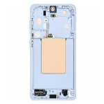 OLED Assembly With Frame Compatible Samsung for Galaxy S26 5G (Refurbished) - Sky Blue